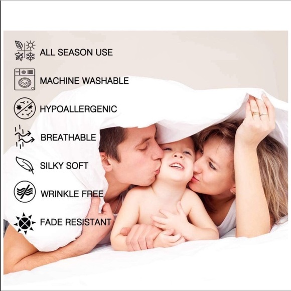 KING Down Alternative Quilted NEW - Picture 4 of 5